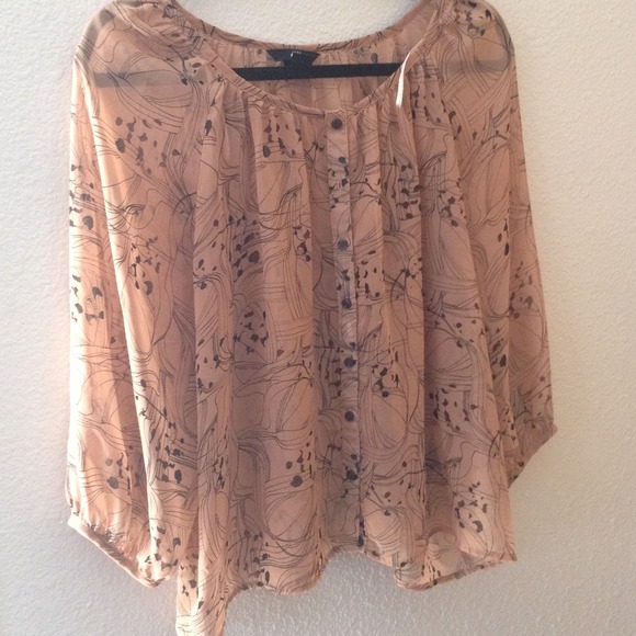 Sheer shirt