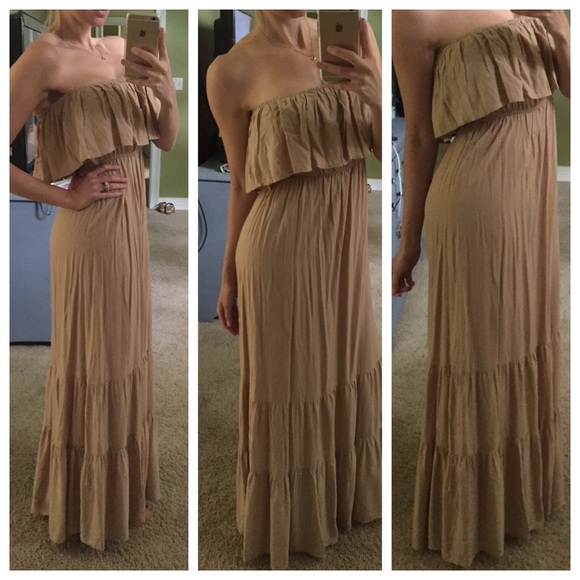 Ya Los Angeles Dresses & Skirts - Sand Maxi dress