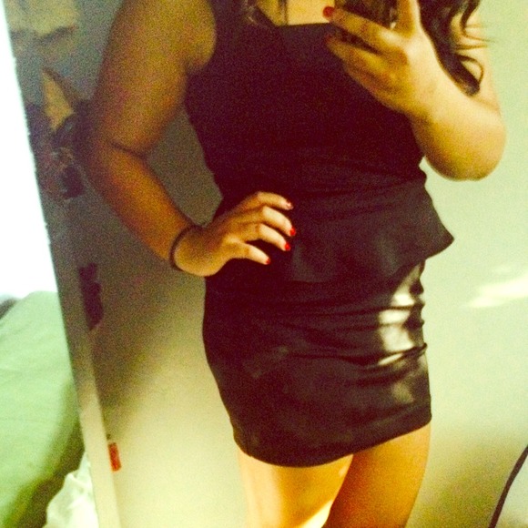 Peplum dress