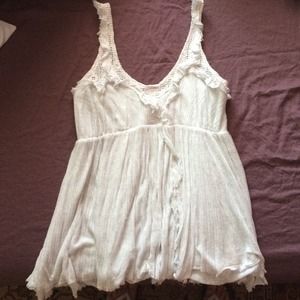 Distressed Free People Top