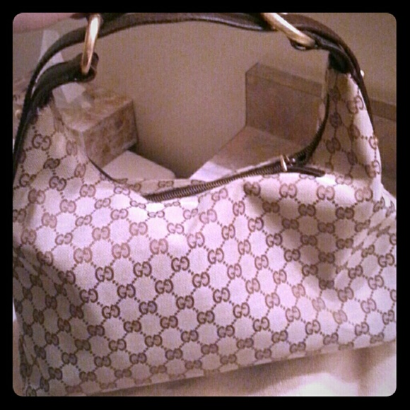 Authentic Gucci Horsebit Hobo Bag