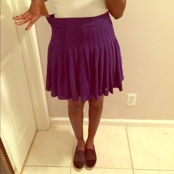 🔴Purple Skirt