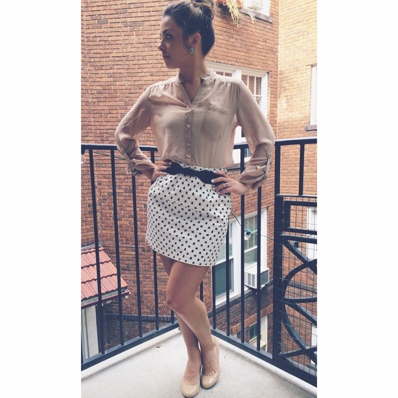 ✖️BUNDLED✖️J. Crew Dot Mini Skirt