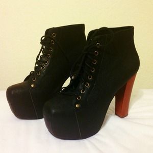 Size 9 Jeffrey Campbell Lita Platforms