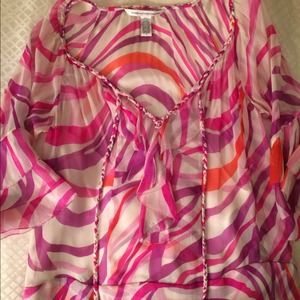 DVF Printed Blouse