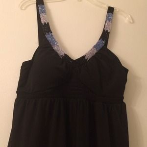 Forever Floral Black Dress