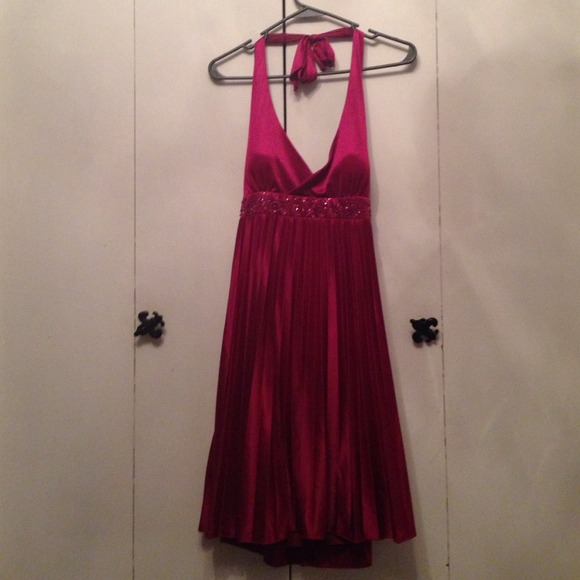 Sexy burgundy/maroon dress