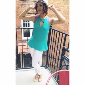 J. Crew White Matchstick Jeans