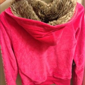 NOT FOR SALE ** VS hot pink hoodie M_khuc12