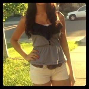 Hollister striped shirt