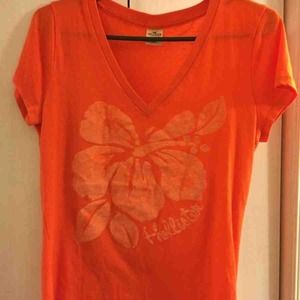 Orange Hollister Shirt