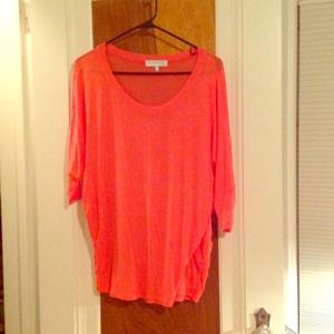 SOLD Coral Daydreamer LA Dolman-sleeve Tee from UO