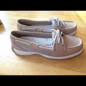 Tan Sperry Top-Sider