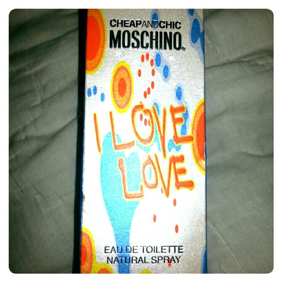 Reserved. ....Moschino "I Love Love" perfume. 1 oz