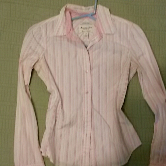 Pink stripe Better-Than-Basic A & F button down
