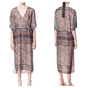 ZARA caftan dress