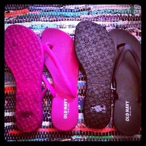 Olad navy Flip flops