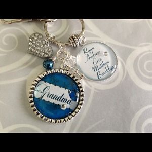 Grandma keychain personalized