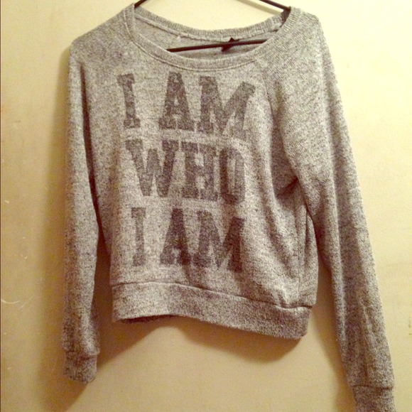 I Am Who I Am Sweater