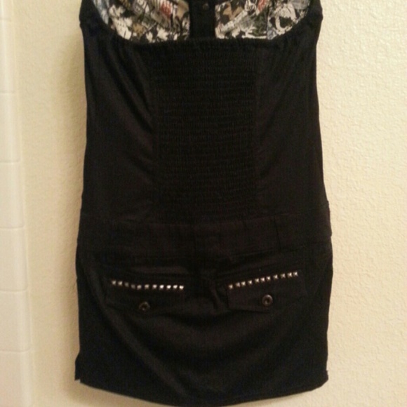 GUESS STRAPLESS MINI DRESS. - Picture 2 of 4