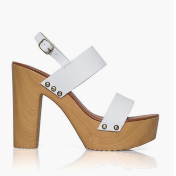 NIB "Valerie" Chunky Platform Heels - Picture 2 of 4