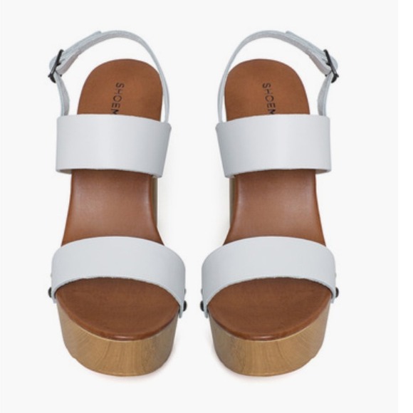 NIB "Valerie" Chunky Platform Heels - Picture 3 of 4