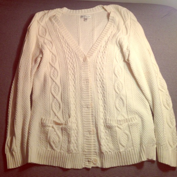 Cream cardigan