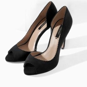 ZARA Peep-toe Heels