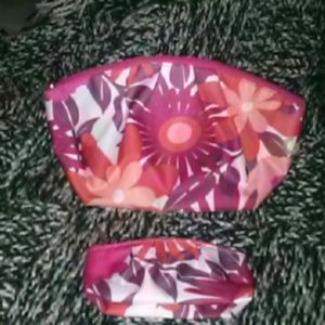 NEW 2 CLINIQUE MAKEUP BAGS SET