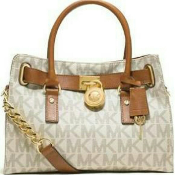 Michael Kors Hamilton Logo Satchel