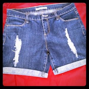 Distressed Shorts