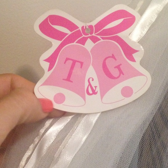 Ribbon Trim Veil - Picture 3 of 4