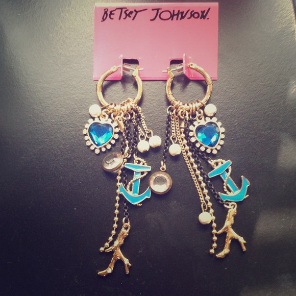 Betsey Johnson Nautical Earrings