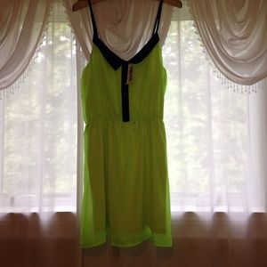 BRAND NEW! KIRRA LIME GREEN DRESS