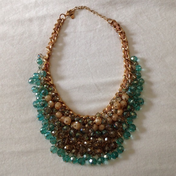 ALDO Statement Necklace and Coach Umbrella