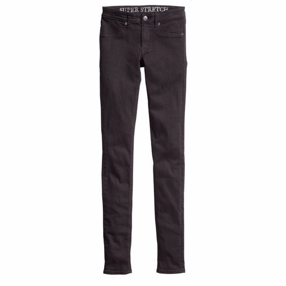 H&M super skinny stretch jeans