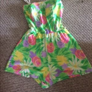 One piece bathing suit