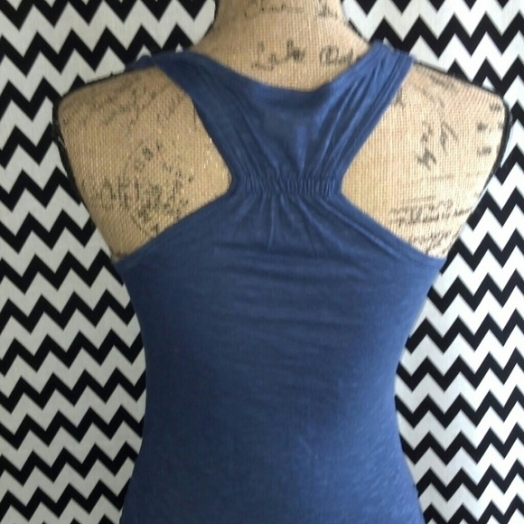 Dark Blue Racer Back - Picture 3 of 3