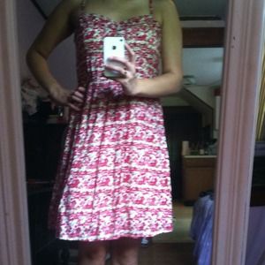 A&E floral sun dress.