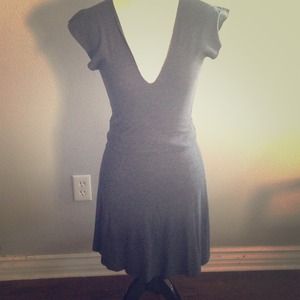 Dark grey american apparel dress