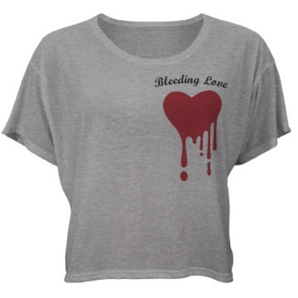 Bleeding Love Crop Top