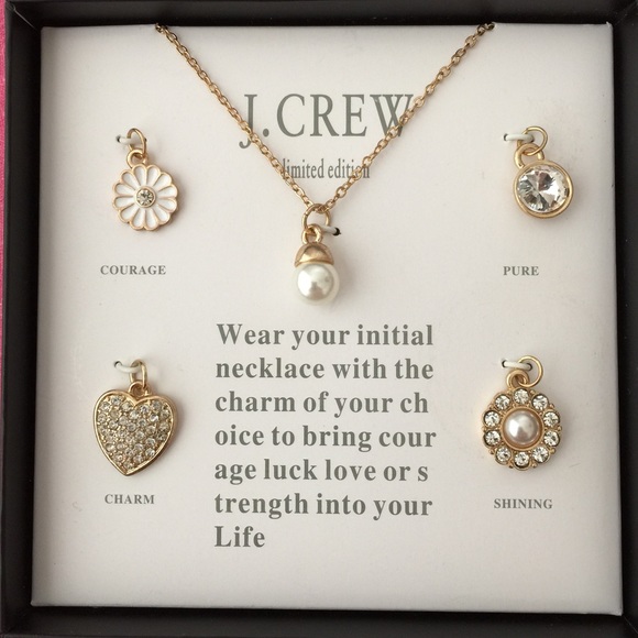 J. Crew Jewelry - LE J. Crew Five Charm Necklaces