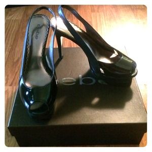 Black Bebe Zahara heels