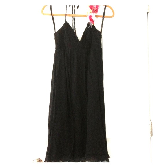 Nicole Miller Collection halter dress with flowers