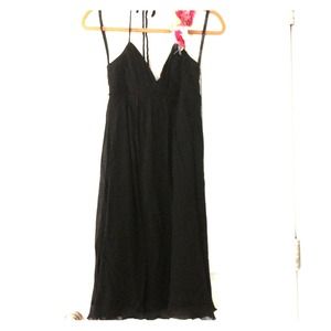 Nicole Miller Collection halter dress with flowers