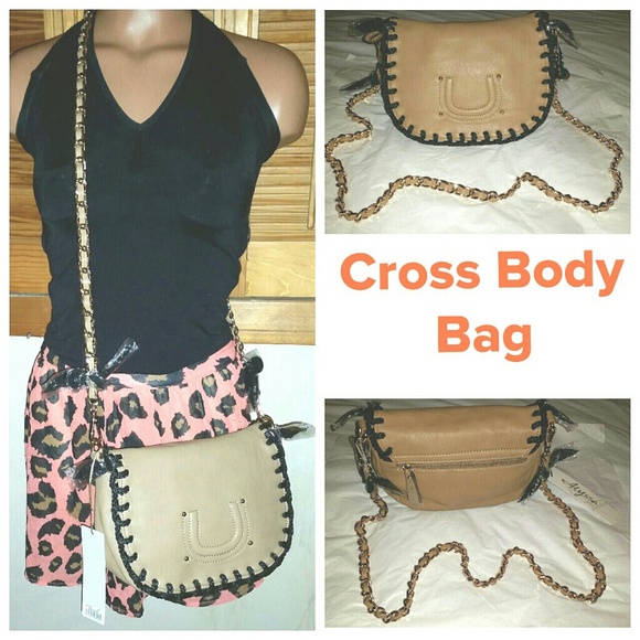 Handbags - Reduced! Beige Cross Body Bag