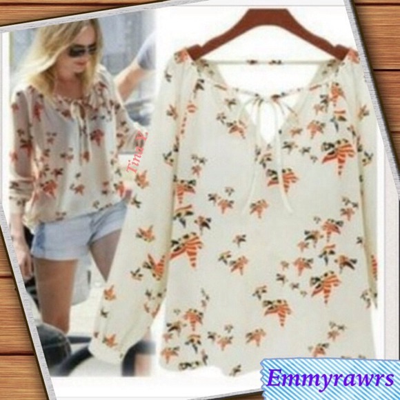 Tops - The Bird Lover Small ~ last one