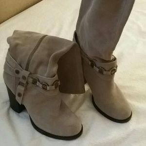Tan tall boots