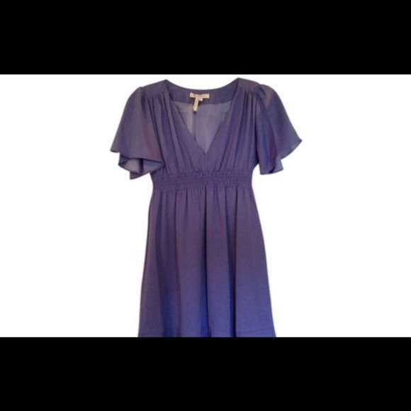 BCBG lavendar babydoll dress