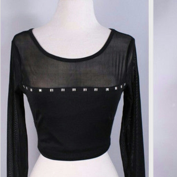 Long Sleeved Crop Top